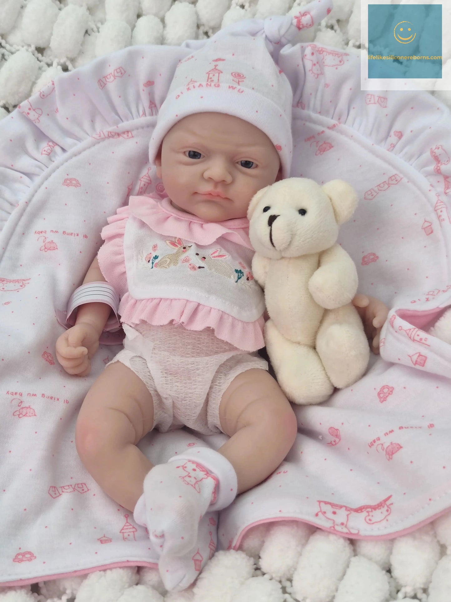 12 inches Soft Silicone Reborn Baby Doll Boy - Lifelike Miniature Babies for Children Gift lifelikesiliconereborns.com