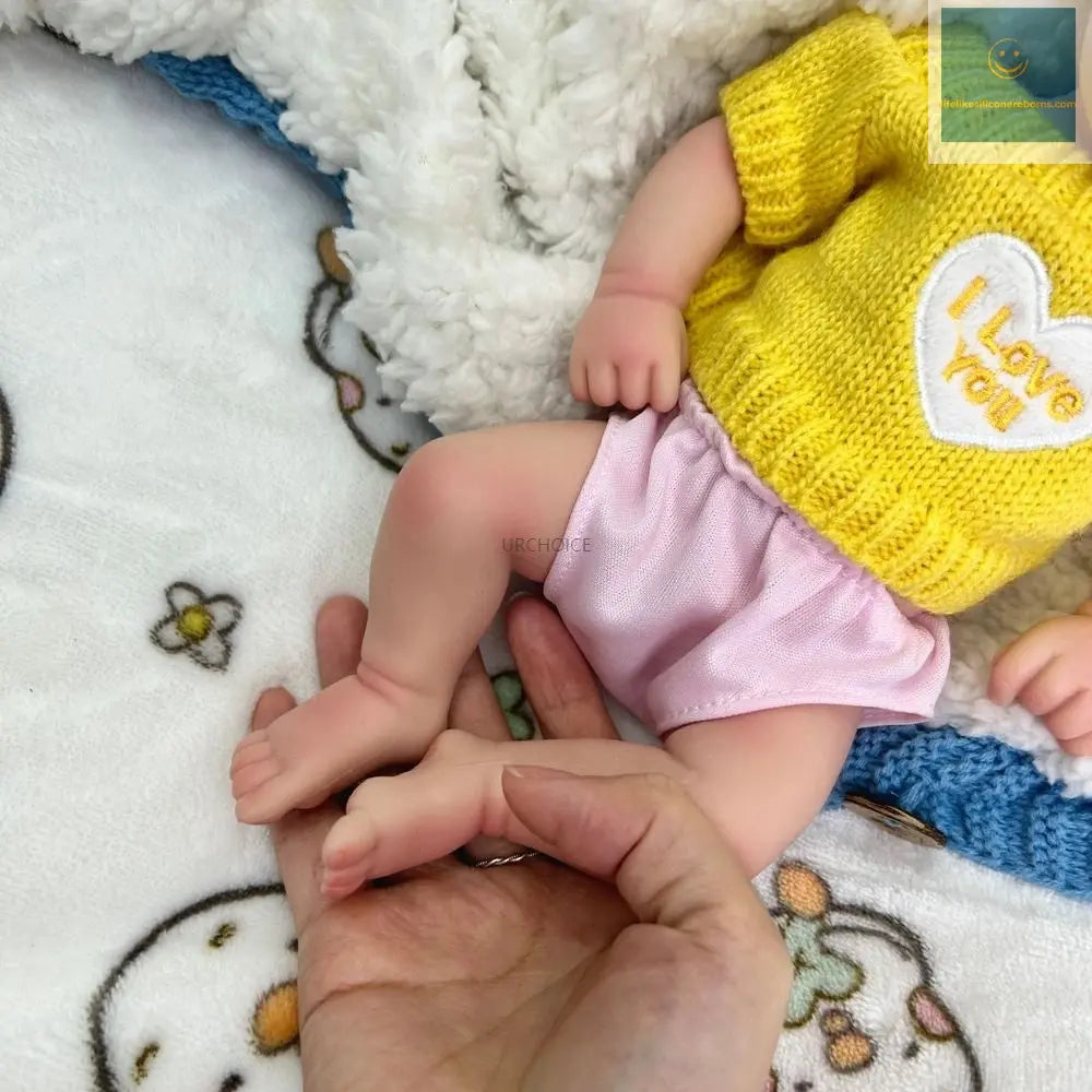 12Inch Preemy Baby Girl Vivienne Full Body Soft Silicone Reborn Doll Realistic Washable 3D Skin Doll as Unique Gift Collection lifelikesiliconereborns.com