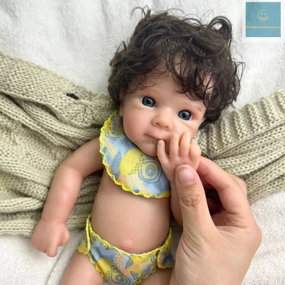 12" Lifelike Silicone Reborn Baby Girl Bettie With Rooted Hair Soft Realistic Newborn Doll For Art Collection Gift Kids Toy lifelikesiliconereborns.com