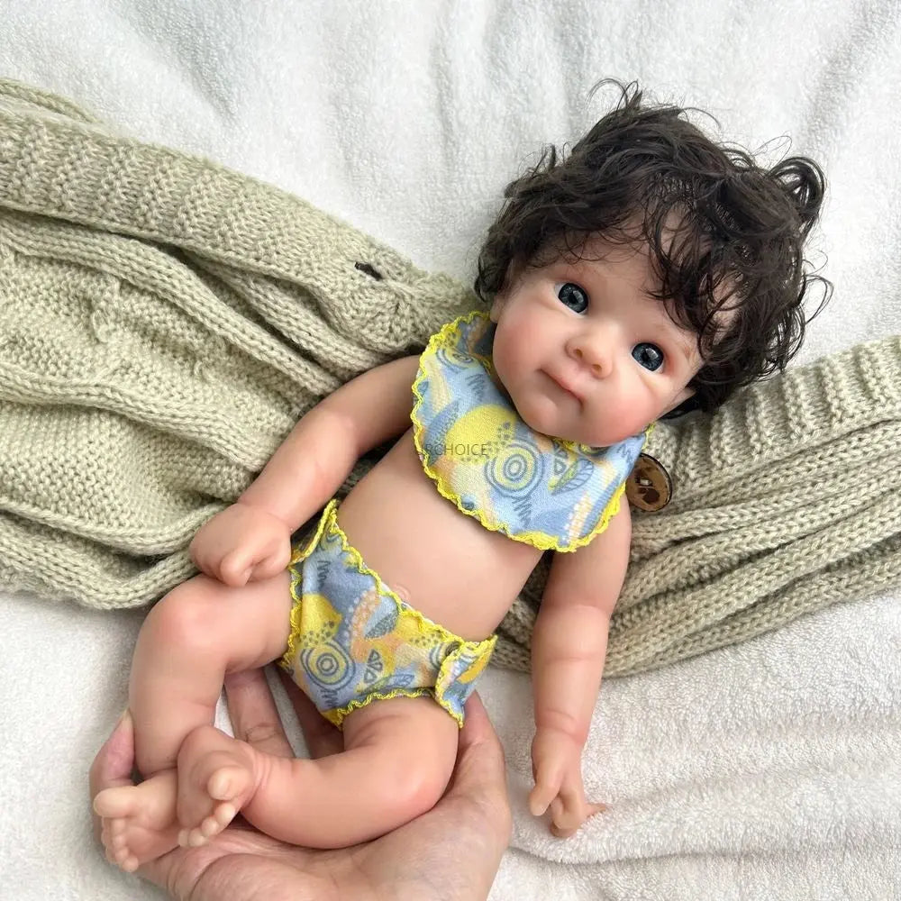 12" Lifelike Silicone Reborn Baby Girl Bettie With Rooted Hair Soft Realistic Newborn Doll For Art Collection Gift Kids Toy lifelikesiliconereborns.com