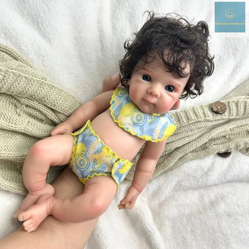 12" Lifelike Silicone Reborn Baby Girl Bettie With Rooted Hair Soft Realistic Newborn Doll For Art Collection Gift Kids Toy lifelikesiliconereborns.com