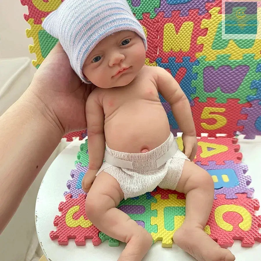 12" Micro Preemie Full Body Silicone Baby Doll Girl Alisa Lifelike Reborn Doll Surprice Children Anti-Stress lifelikesiliconereborns.com