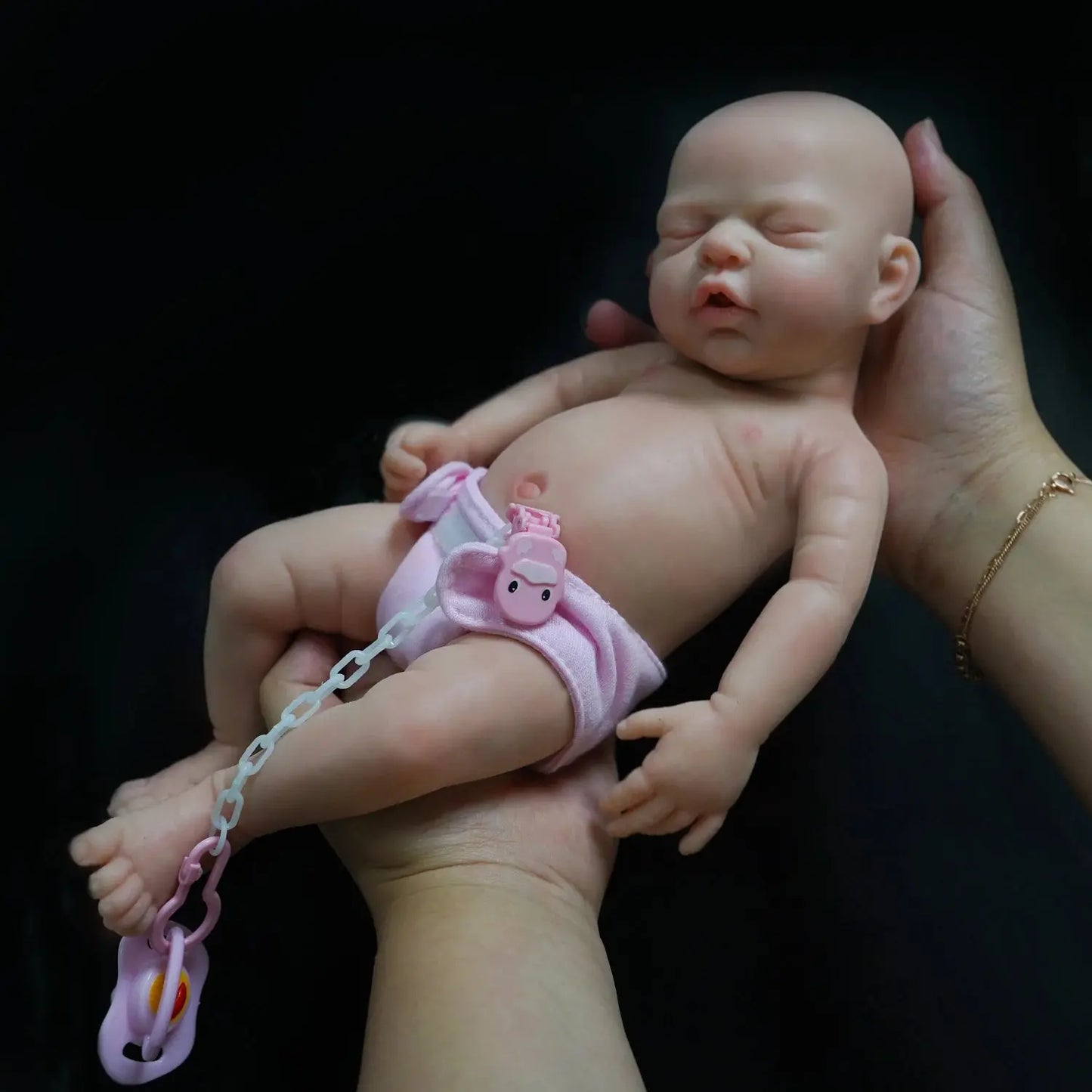 12" Micro Preemie Full Body Silicone Baby Doll Girl "Nova" Lifelike Reborn Doll Surprice Children Anti-Stress lifelikesiliconereborns.com