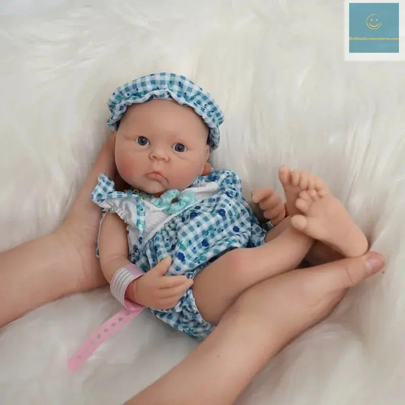 12" Micro Preemie Full Body Silicone Baby Doll Lifelike Mini Reborn Doll Surprice Children Anti-Stress My Melody Reborn Dolls lifelikesiliconereborns.com