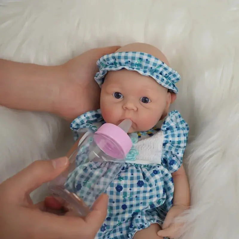 12" Micro Preemie Full Body Silicone Baby Doll Lifelike Mini Reborn Doll Surprice Children Anti-Stress My Melody Reborn Dolls lifelikesiliconereborns.com