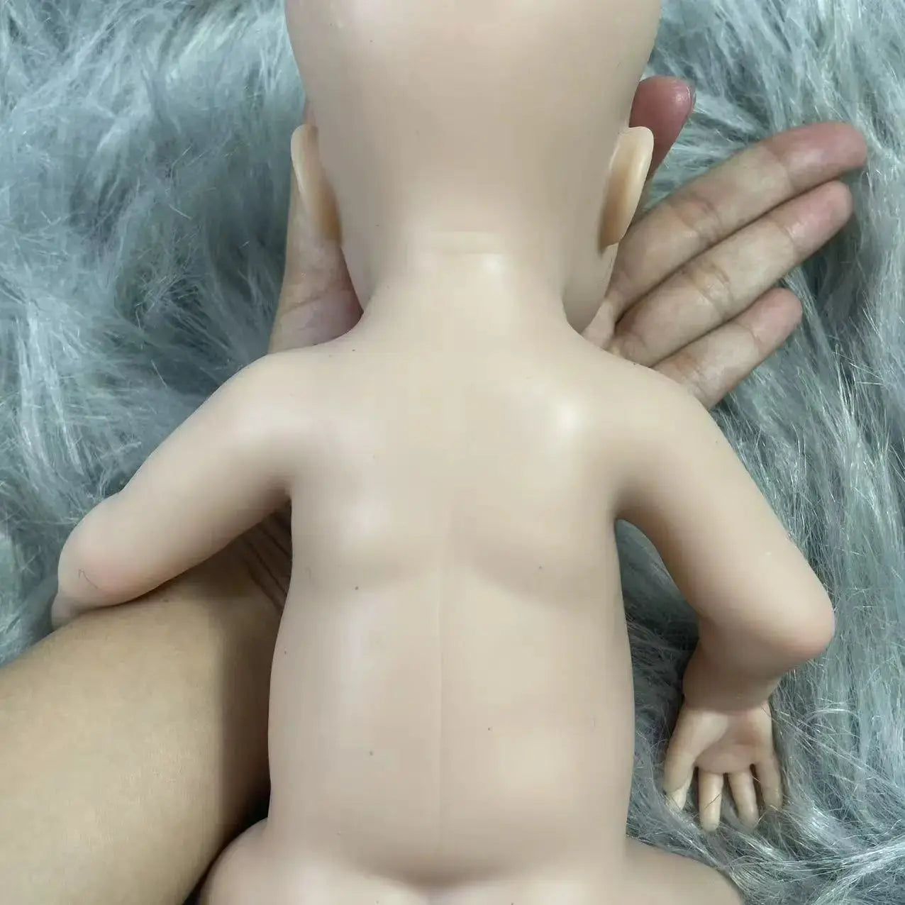 13 Inch Mini Dark Skin Full Solid Silicone Reborn Baby Doll Luna Black Girl Silicone Washable Body Birthday Christmas Gift Toy lifelikesiliconereborns.com