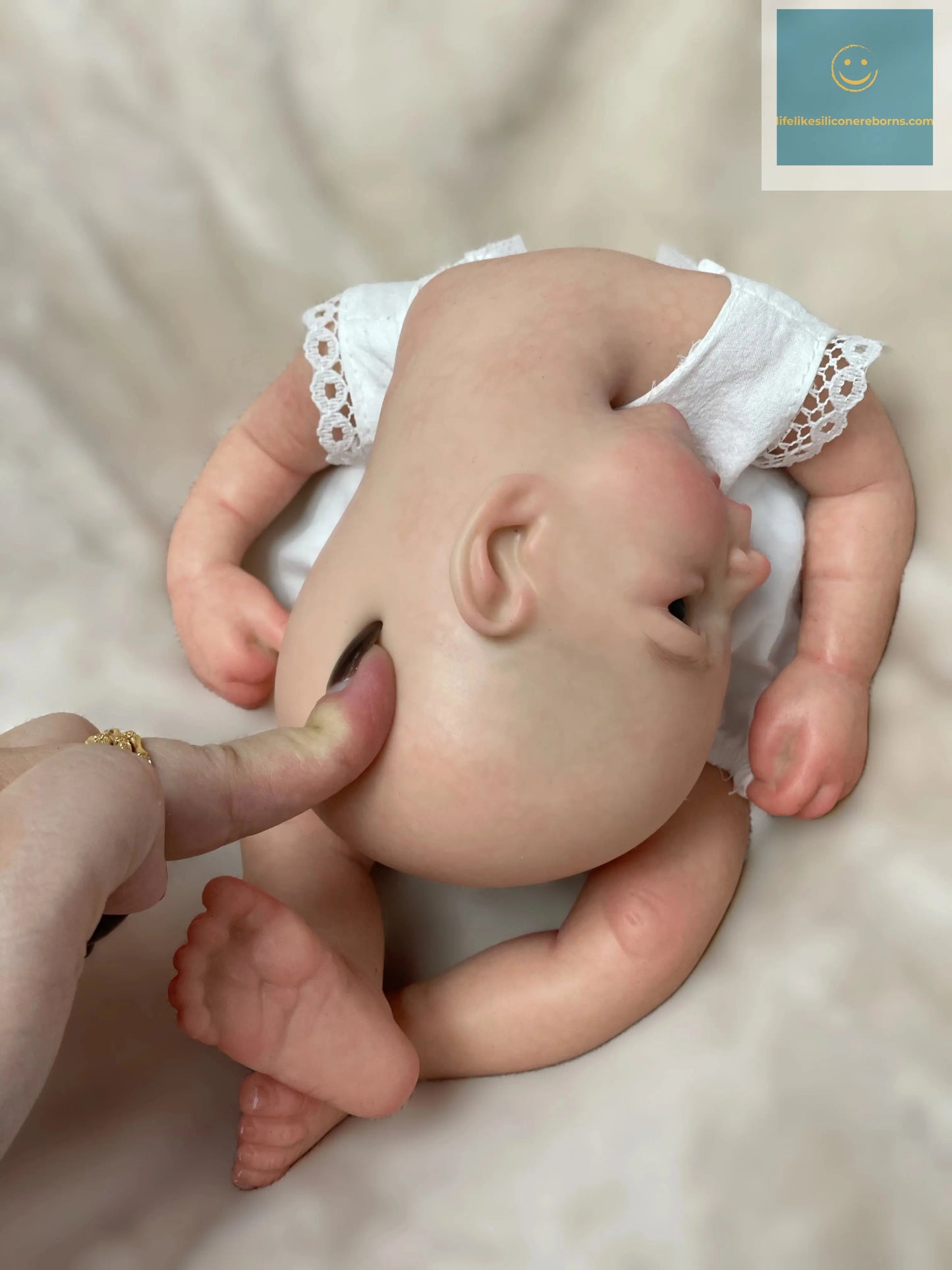 13Inch Vivienne&Elijha All Silicone Reborn Doll Painted/Unpainted Full Body Silicone Newborn Baby Dolls Reborn Corpo De Silicone lifelikesiliconereborns.com