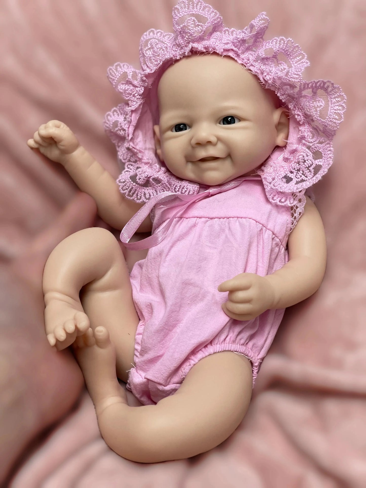 13Inch Vivienne&Elijha All Silicone Reborn Doll Painted/Unpainted Full Body Silicone Newborn Baby Dolls Reborn Corpo De Silicone lifelikesiliconereborns.com