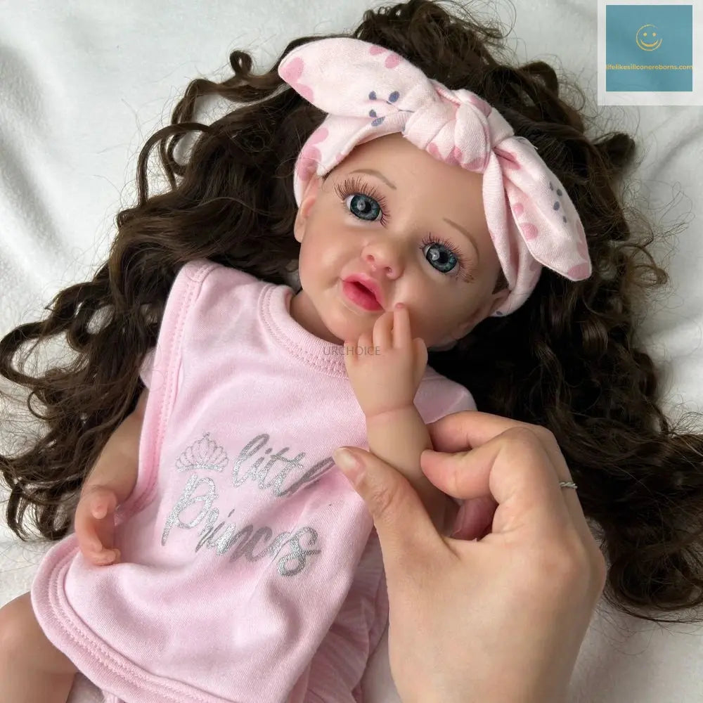 16Inch High-Simulation Silicone Reborn Baby Girl Lifelike Details Durable Materials For Role-Playing Christmas Gift Kids Toy lifelikesiliconereborns.com