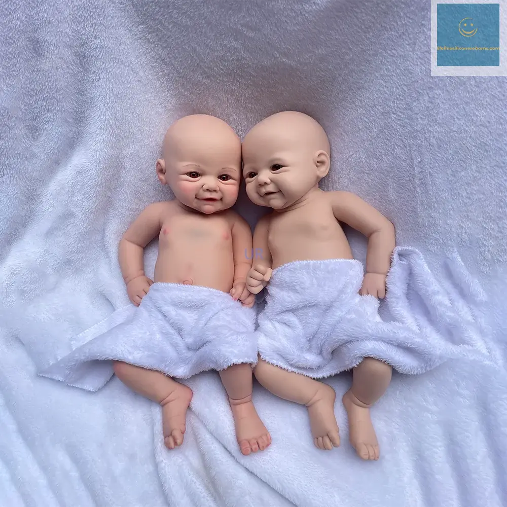 16" Cuddly Full Body Platinum Silicone Reborn Baby Girl Handmade Artist Paint Soft Washable Rebirth Doll Christmas Gift lifelikesiliconereborns.com