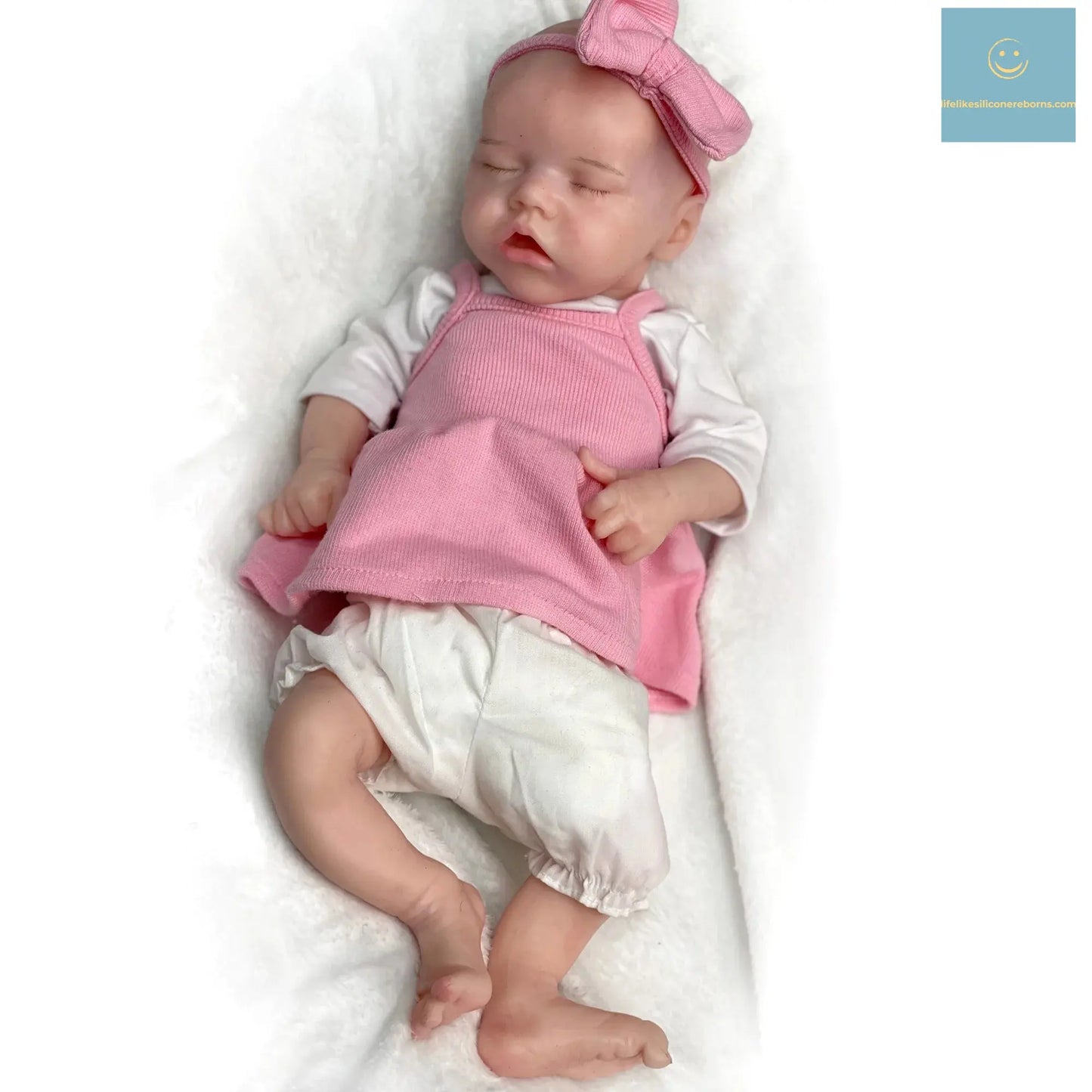 17Inch Twins A Full Solid Silicone Bebe Reborn 3D Painted and Unpainted Lifelike Real Dolls Boneca Reborn Corpo De Silicone Doll lifelikesiliconereborns.com