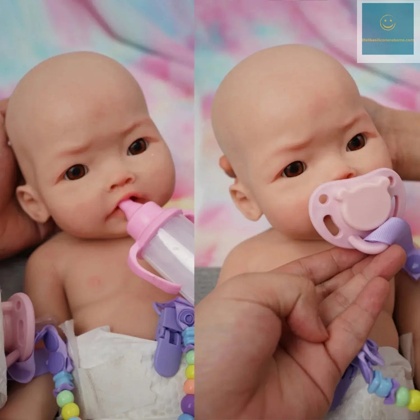 17" Reborn Baby Dolls Realistic Soft Silicone Newborn Baby Doll,Not Vinyl Dolls lifelikesiliconereborns.com
