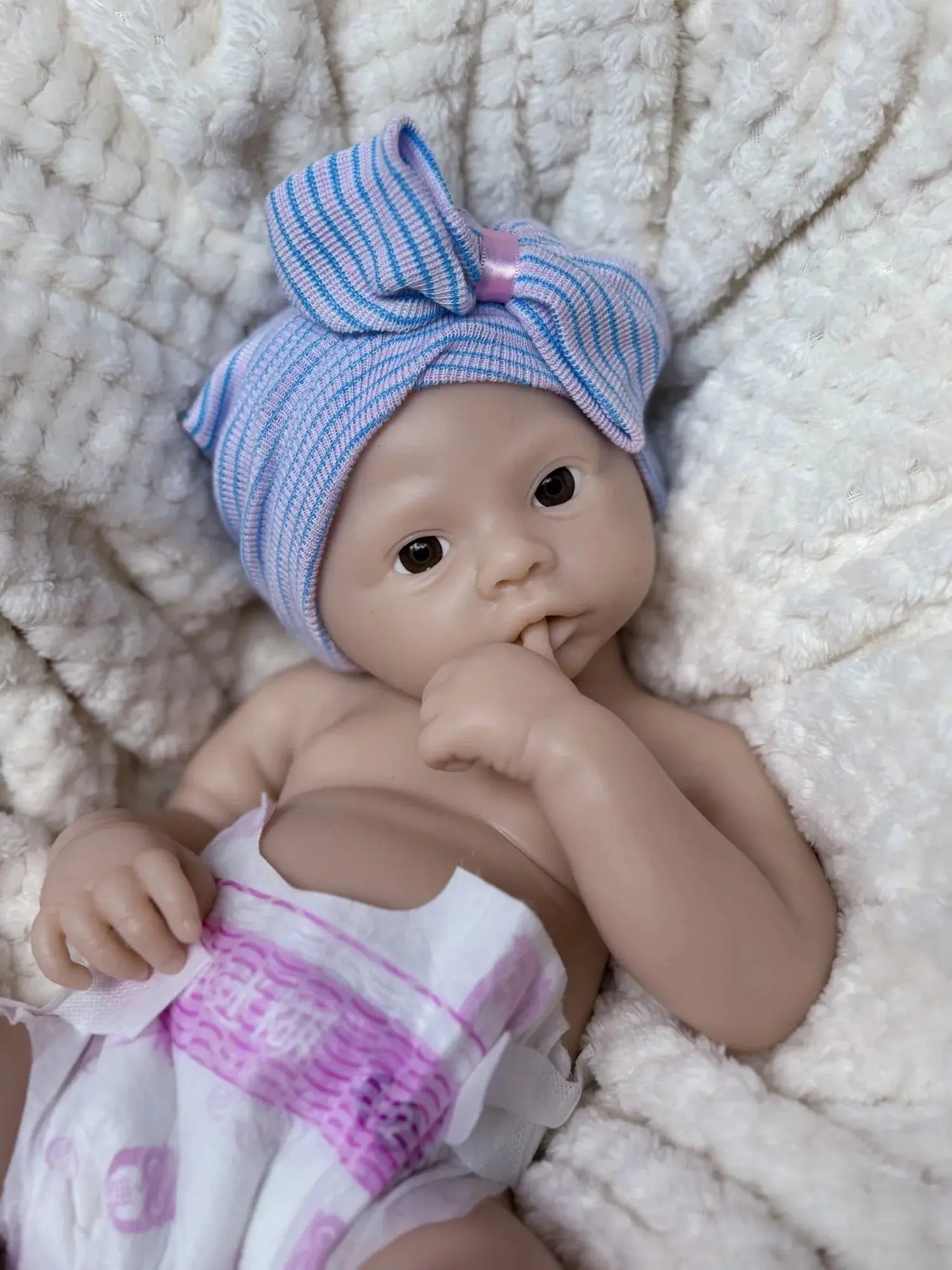 18Inch Open Mouth Meadow Bebe Unpainted Solid Silicone Bebe Girl Handmade Reborn Baby Doll Waterproof Newborn Doll Toy lifelikesiliconereborns.com