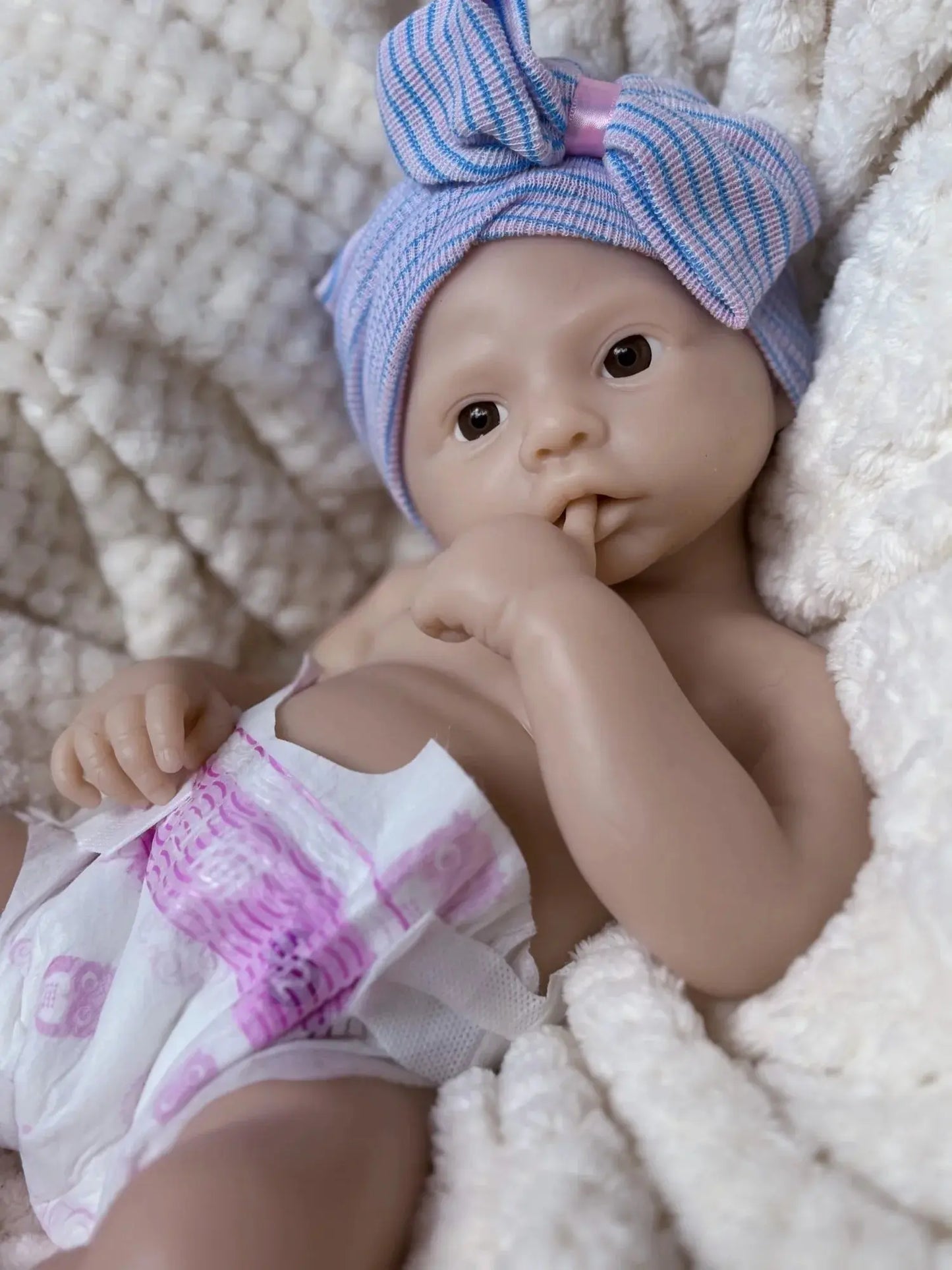 18Inch Open Mouth Meadow Bebe Unpainted Solid Silicone Bebe Girl Handmade Reborn Baby Doll Waterproof Newborn Doll Toy lifelikesiliconereborns.com