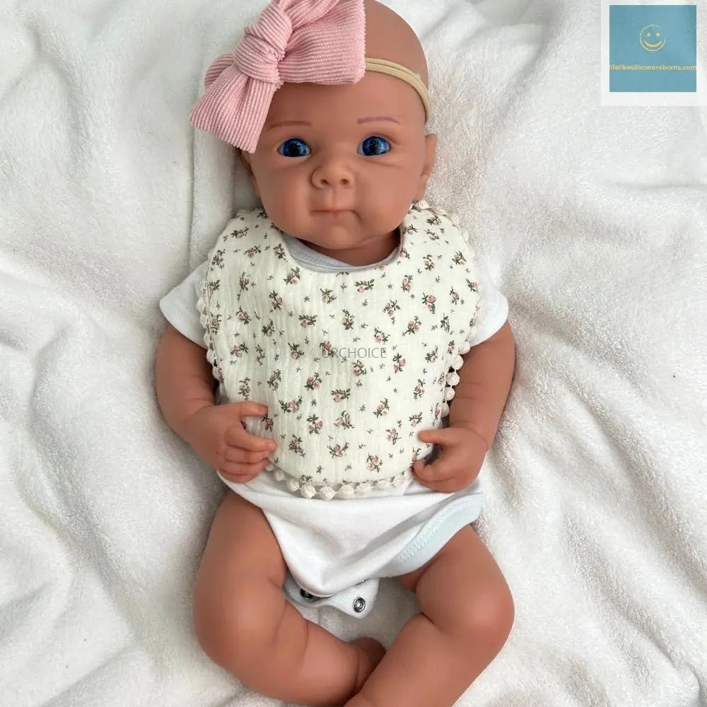 19Inch Realistic Features Soft Silicone Reborn Baby Girl Bettie Weight Lifelike Details Doll for Loneliness Accompany Kids Toy lifelikesiliconereborns.com
