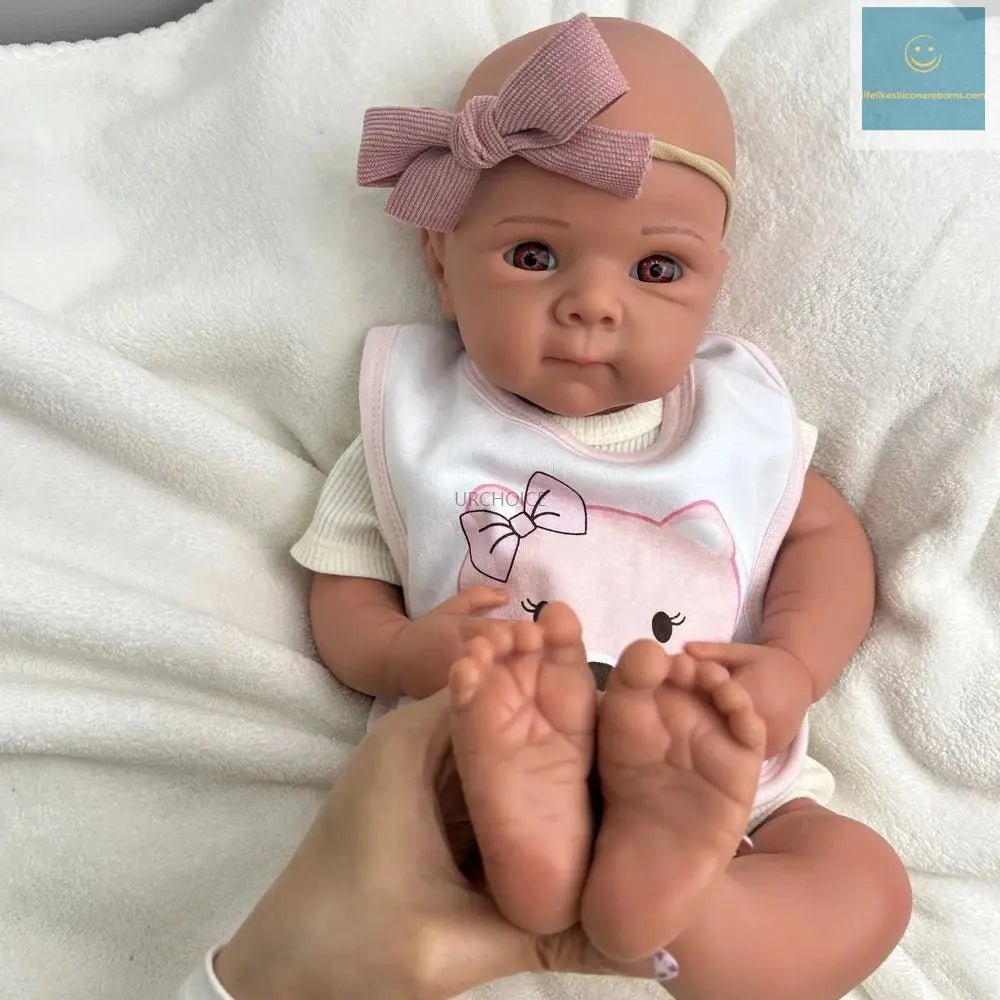 19Inch Realistic Silicone Reborn Baby Girl Bettie Lifelike Skin Poseable Limbs Doll for Doll Enthusiasts Collectibles lifelikesiliconereborns.com
