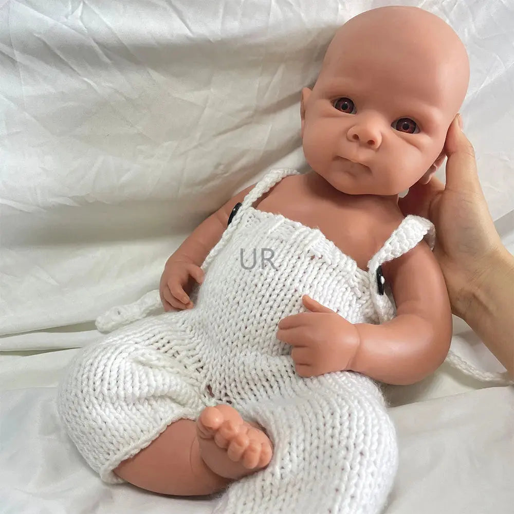 19Inch Realistic Silicone Reborn Baby Girl Flexible Body Waterproof Pretty Doll Provide Emotional Support Toy Birthday Gift lifelikesiliconereborns.com