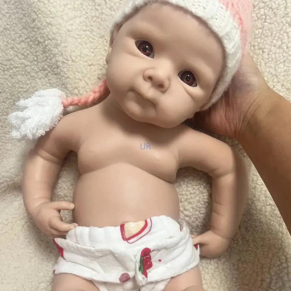 19Inch Realistic Silicone Reborn Baby Girl Flexible Body Waterproof Pretty Doll Provide Emotional Support Toy Birthday Gift lifelikesiliconereborns.com
