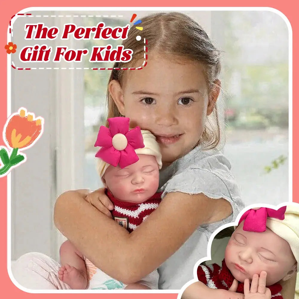 20 Inch 50Cm 3.4Kg Real Baby Size Weighted Full Body Soft Silicone Reborn Baby Doll Lifelike Newborn Girl Collectibles Reborners lifelikesiliconereborns.com