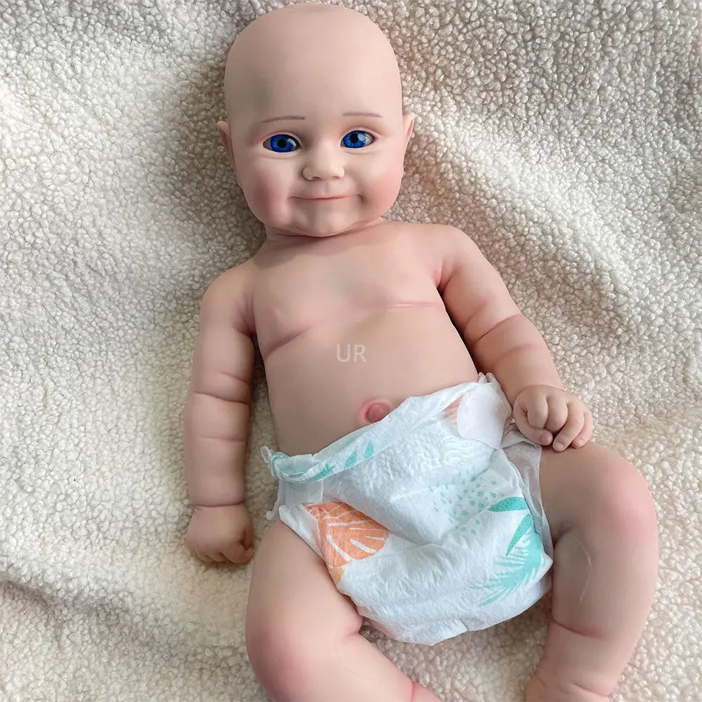 20-Inch Lifelike Silicone Reborn Baby Doll – Adorable Pink Girl Maddie Sculpt, Perfect Reborn Artist Collectible Toy lifelikesiliconereborns.com