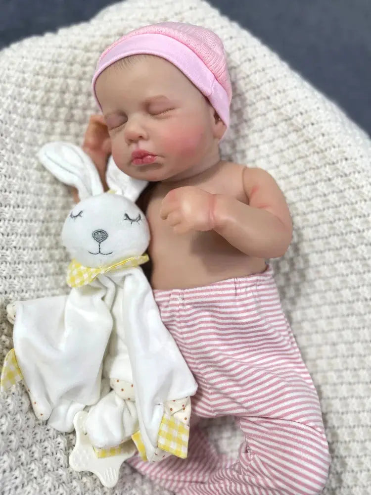 20 Inch LouLou Reborn Full Body Silicone Vinyl Girl Washable Newborn Baby Doll 3D Skin Visible Veins Doll Christmas Gift lifelikesiliconereborns.com