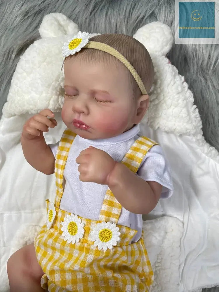 20 Inch LouLou Reborn Full Body Silicone Vinyl Girl Washable Newborn Baby Doll 3D Skin Visible Veins Doll Christmas Gift lifelikesiliconereborns.com