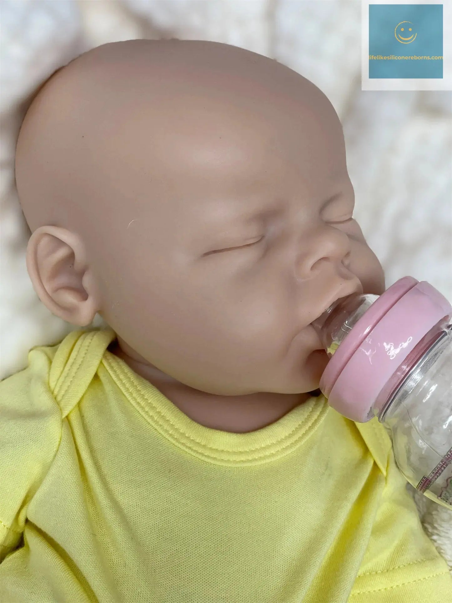 20Inch Can Drink and Pee Full Body Silicone Bebe Reborn Girl&Boy Unpainted Handmade Silicone Soft Lifelike De Silicona Boy Doll lifelikesiliconereborns.com