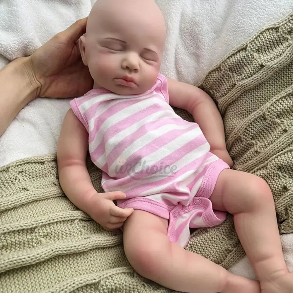 20Inch Chubby Realistic Silicone Reborn Baby Girl&Boy 3D Skin Newborn Doll for Parenting Practice Collectibles lifelikesiliconereborns.com