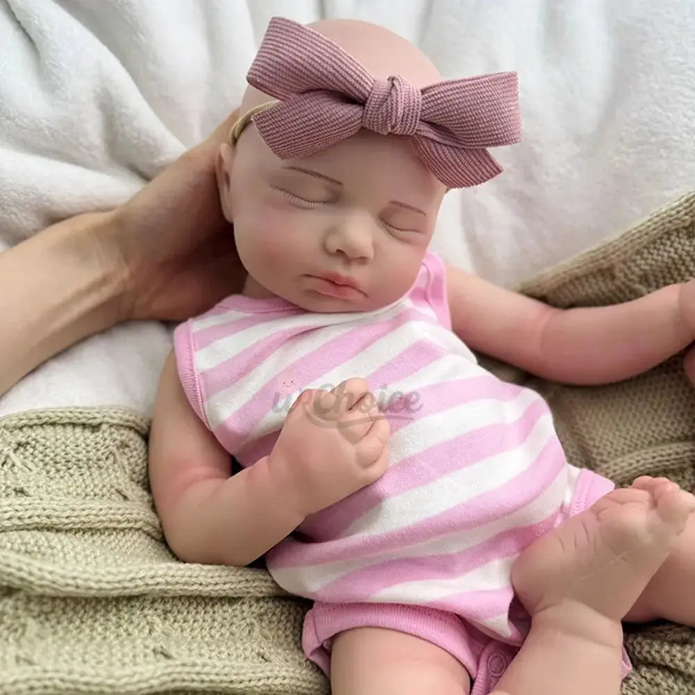 20Inch Chubby Realistic Silicone Reborn Baby Girl&Boy 3D Skin Newborn Doll for Parenting Practice Collectibles lifelikesiliconereborns.com
