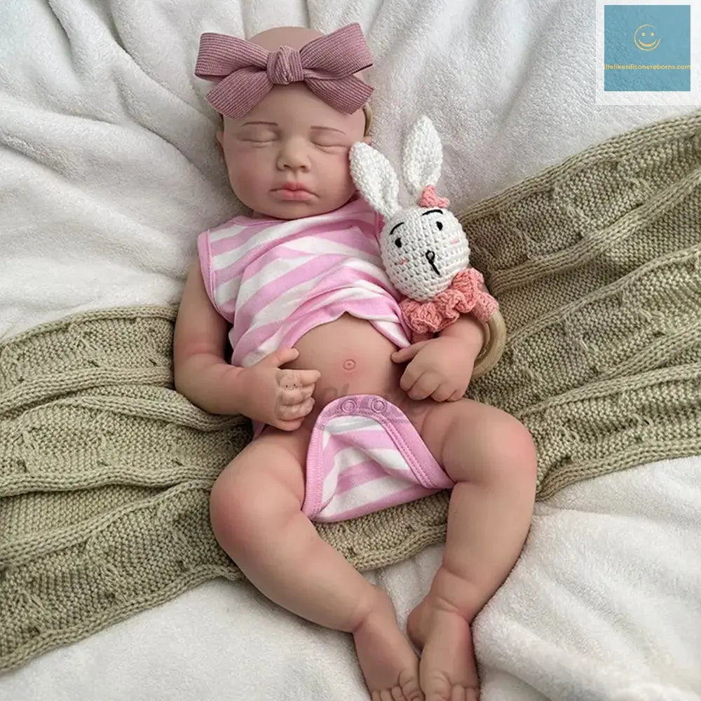 20Inch Chubby Realistic Silicone Reborn Baby Girl&Boy 3D Skin Newborn Doll for Parenting Practice Collectibles lifelikesiliconereborns.com