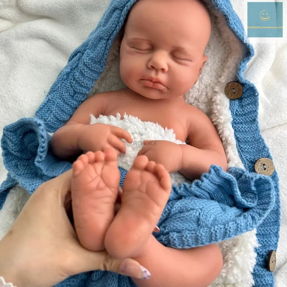 20Inch Full Solid Soft Baby Loulou Waterproof Silicone Reborn Baby Girl/Boy Doll Companions for the Lonely Elderly Kids Toy lifelikesiliconereborns.com