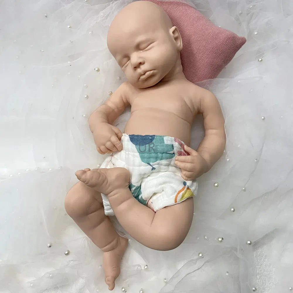 20Inch Full Solid Soft Baby Loulou Waterproof Silicone Reborn Baby Girl/Boy Doll Companions for the Lonely Elderly Kids Toy lifelikesiliconereborns.com