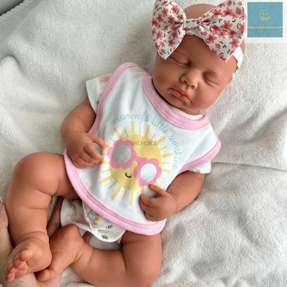 20Inch Handamde Full Body Soft Silicone Reborn Baby Girl Loulou Lifelike Details Doll Gift for Dementia Patients Kids Toy lifelikesiliconereborns.com
