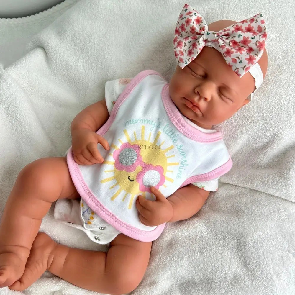 20Inch Handamde Full Body Soft Silicone Reborn Baby Girl Loulou Lifelike Details Doll Gift for Dementia Patients Kids Toy lifelikesiliconereborns.com
