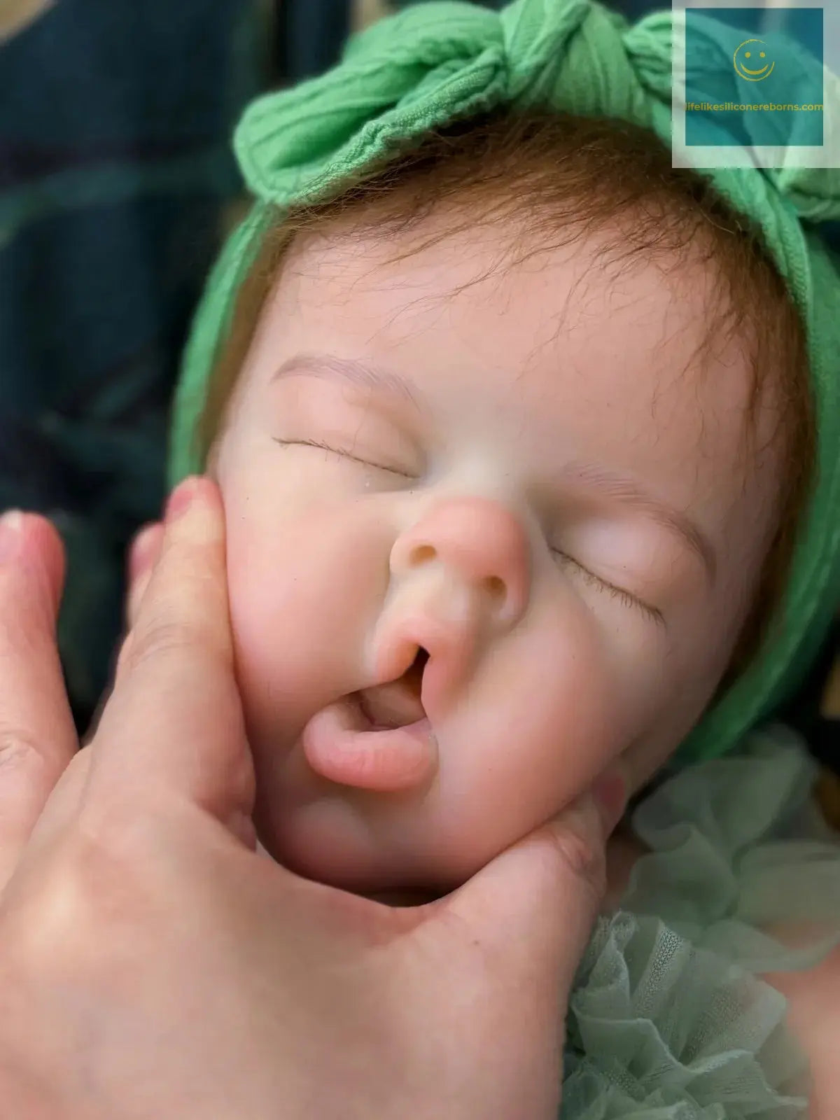 20Inch Open Mouth Silicone Girl Reborn Full Solid Silicone Reborn Dolls Painted Baby Doll Toy For Kids Reborn Corpo De Silicone lifelikesiliconereborns.com