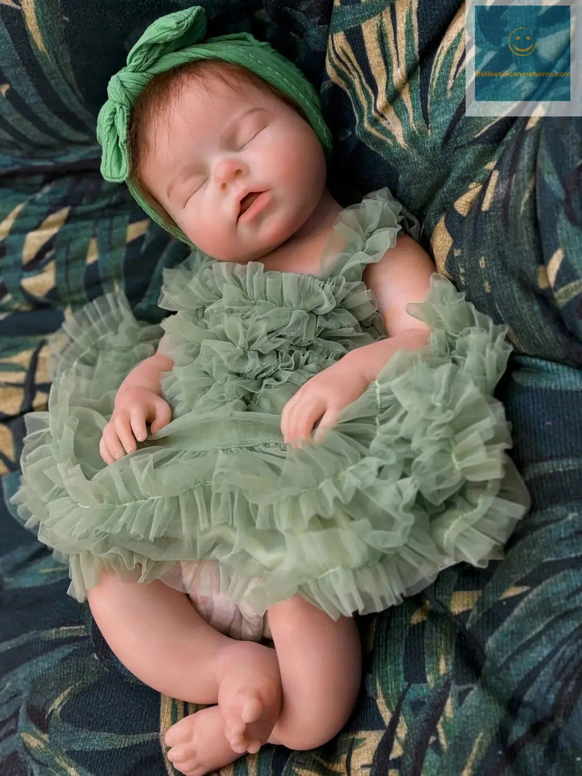 20Inch Open Mouth Silicone Girl Reborn Full Solid Silicone Reborn Dolls Painted Baby Doll Toy For Kids Reborn Corpo De Silicone lifelikesiliconereborns.com