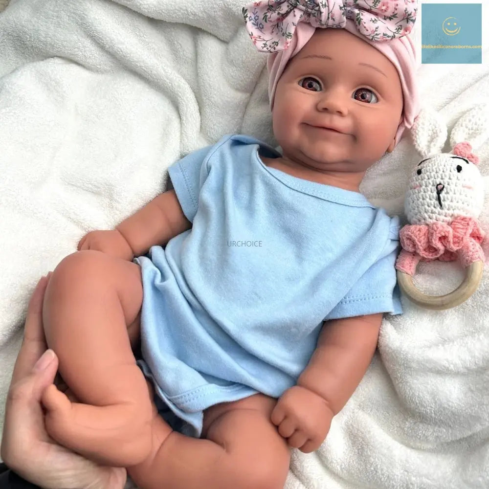 20Inch Parenting Practice Weighted Silicone Reborn Baby Girl Maddie Visible Veins Soft Doll for New Parents Christmas Gift lifelikesiliconereborns.com