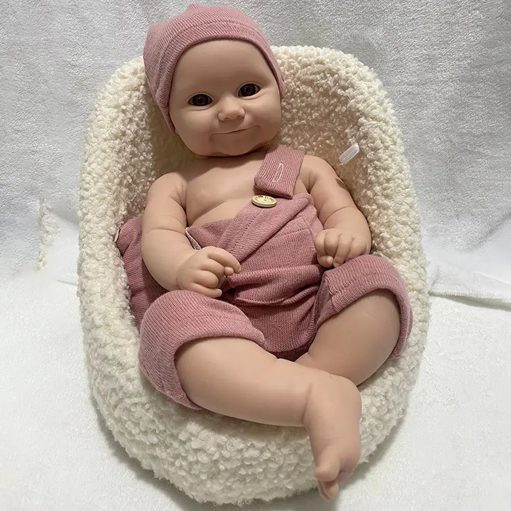 20Inch Parenting Practice Weighted Silicone Reborn Baby Girl Maddie Visible Veins Soft Doll for New Parents Christmas Gift lifelikesiliconereborns.com