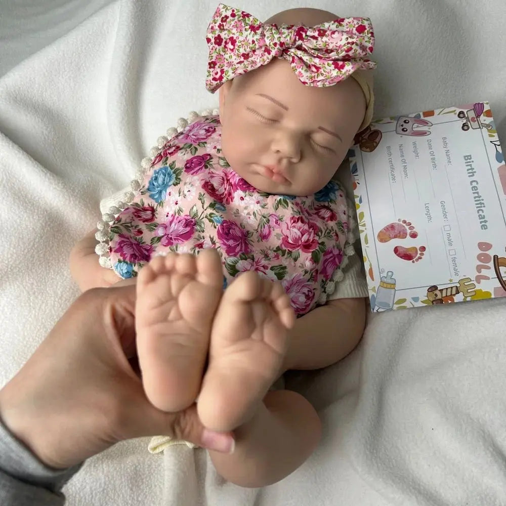 20Inch Soft Lifelike Silicone Reborn Girl/Boy Loulou Realistic Skin Tones Hand-Painted Details Dolls For Role-Playing Kids Toy lifelikesiliconereborns.com