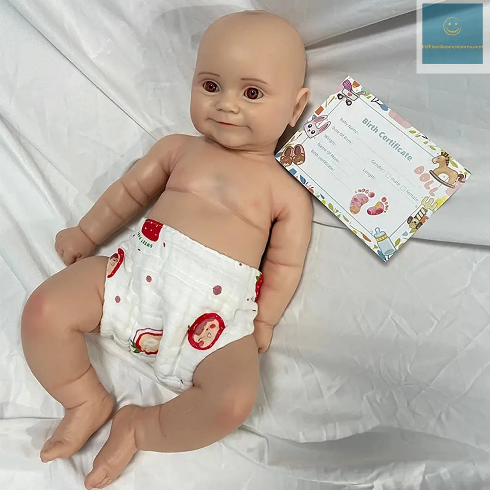 20Inch Whole Silicone Reborn Cuddle Baby Girl 8.7lb Weighted Lifelike Handmade Artist Newborn Waterproof Doll Collector Toys lifelikesiliconereborns.com
