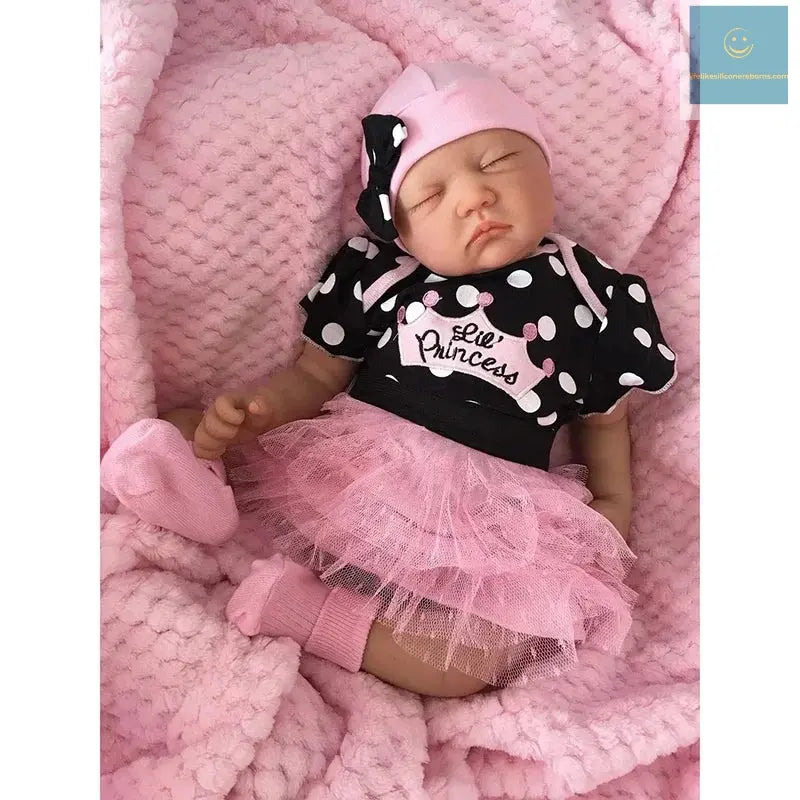 20inch Already Painted Finished Bebe Doll Reborn Baby Same As Picture Lifelike Soft Touch 3D Skin Visible Veins Art Doll lifelikesiliconereborns.com