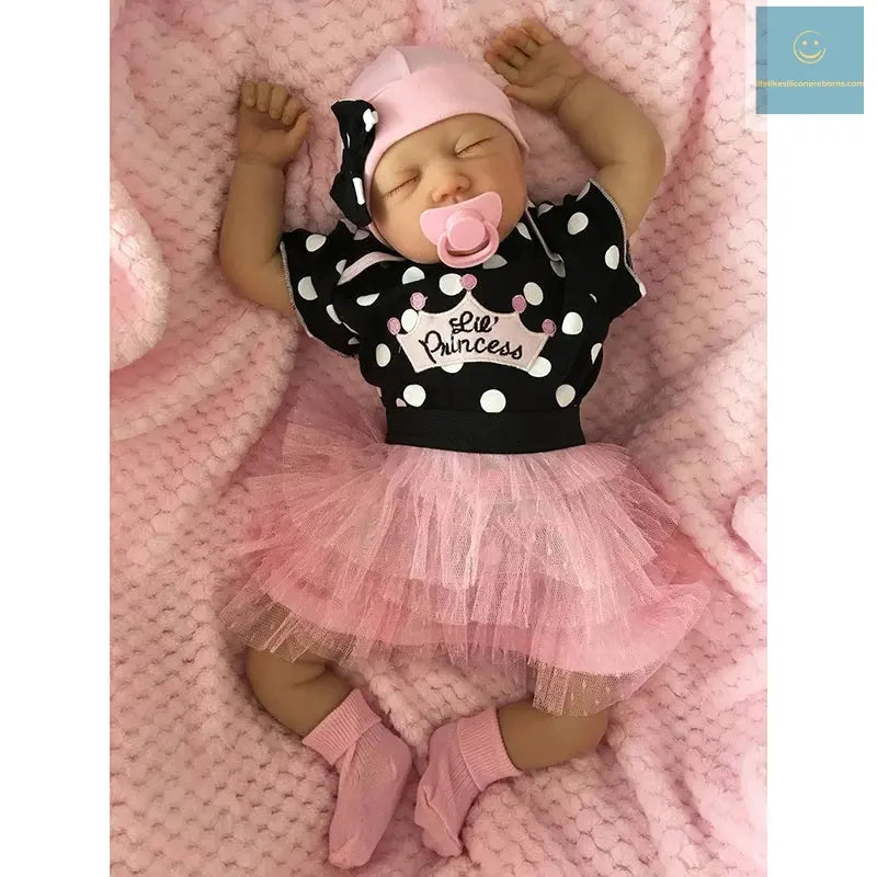 20inch Already Painted Finished Bebe Doll Reborn Baby Same As Picture Lifelike Soft Touch 3D Skin Visible Veins Art Doll lifelikesiliconereborns.com