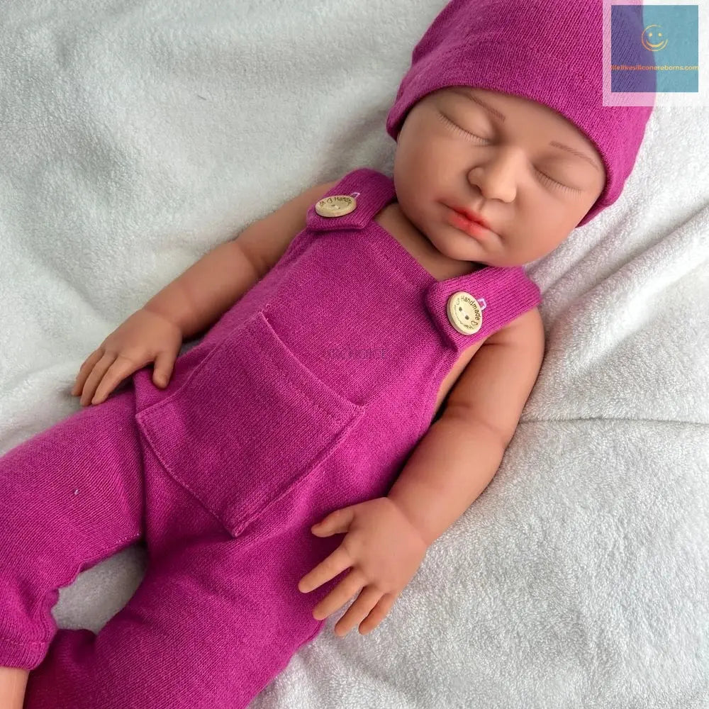 22Inch Floppy Newborn Girl Weighted Silicone Reborn Baby Doll Lifelike Details for Emotional Healing Christmas Gift Kids Toy lifelikesiliconereborns.com