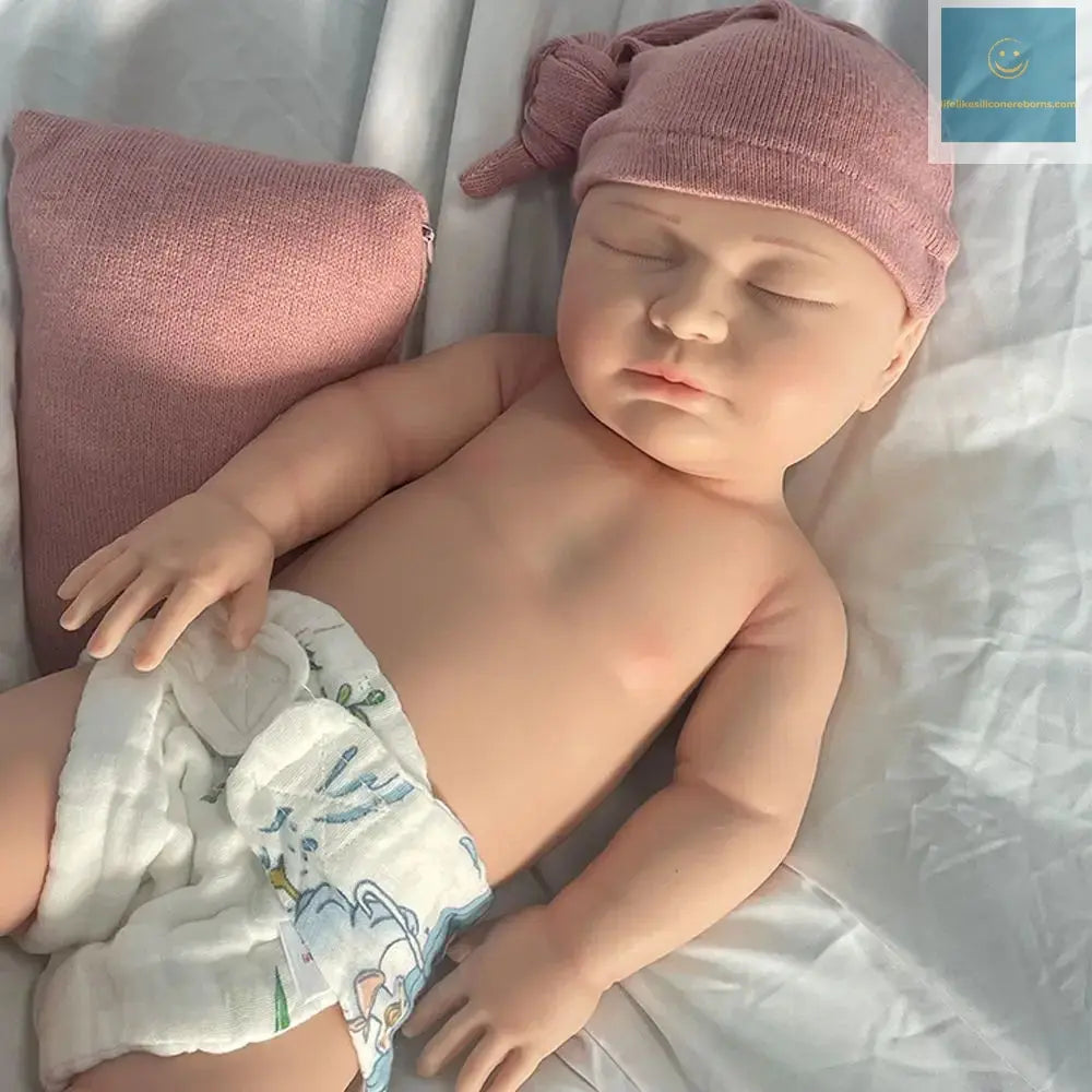 22Inch Soft Silicone Reborn Baby Girl Waterproof Handmade Doll Lifelike Realistic Baby Toy For Kids Collectors Birthday Gift lifelikesiliconereborns.com