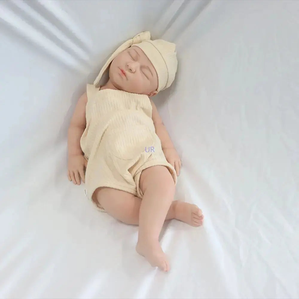 22" Full Soft Silicone Reborn Doll Washable Painted Visible Veins Flexible Newborn Baby Girl Birthday Gift Collection lifelikesiliconereborns.com