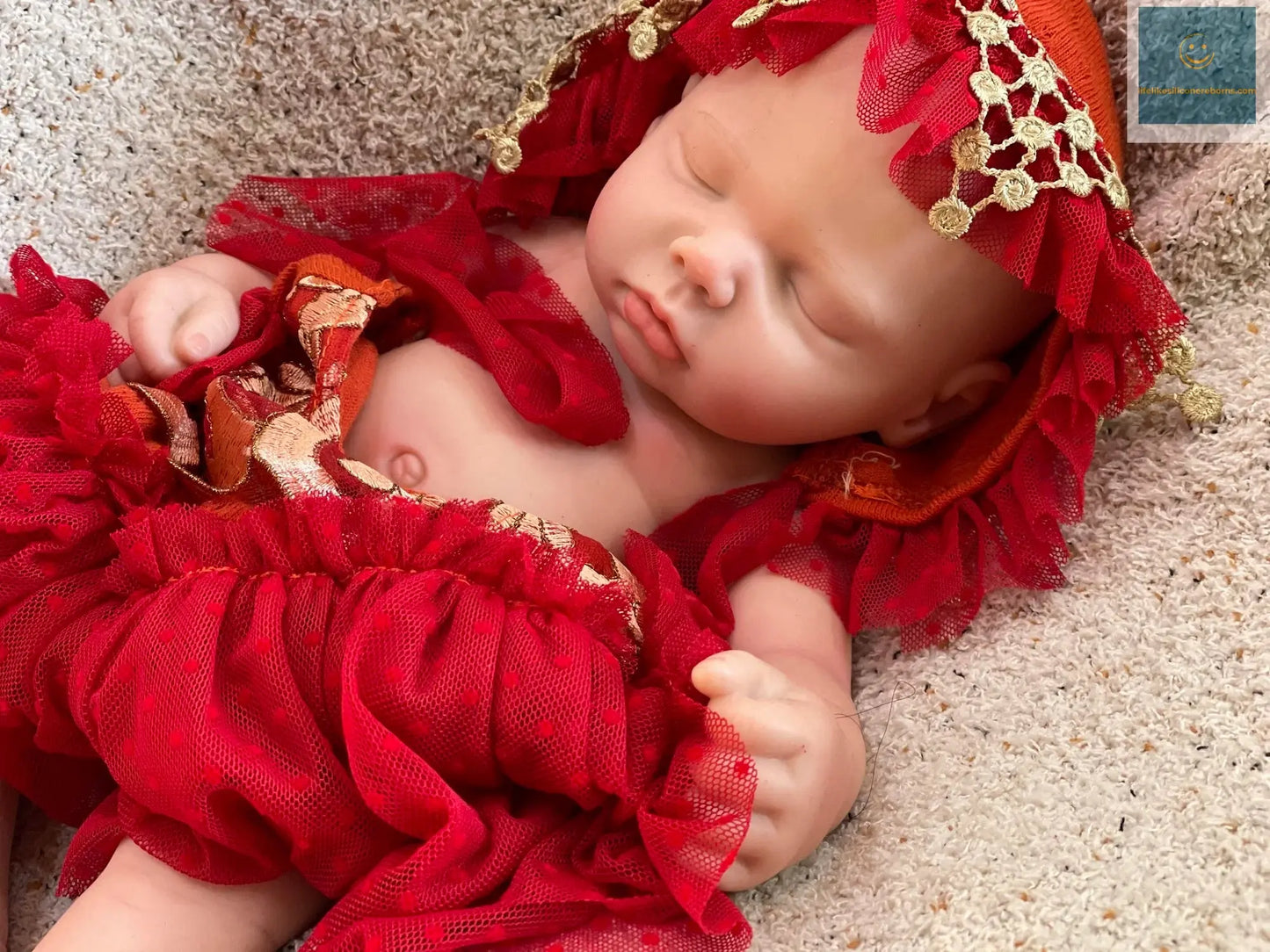 3 Styles/45cm Close Eyes Bebe Reborn Girl Soft Solid Silicone Newborn Baby Girl 3D Paint Skin Lifelike Corpo De Silicone Doll lifelikesiliconereborns.com