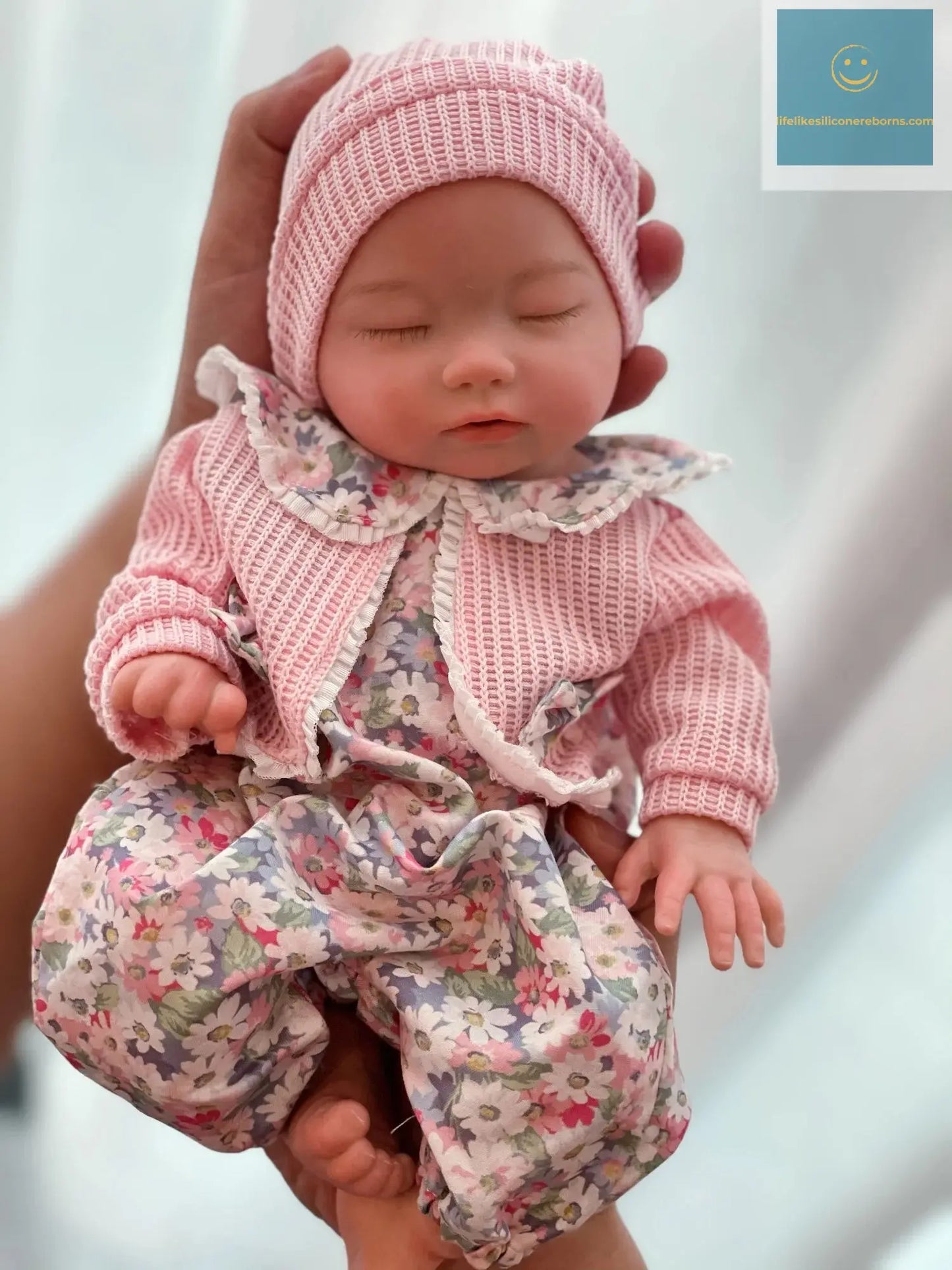 35cm Cuddly Whold Body Solid Silicone Bebe Reborn Girls Can Drink and Pee Waterproof Newborn Baby Girl Dolls For Kid's Gift lifelikesiliconereborns.com