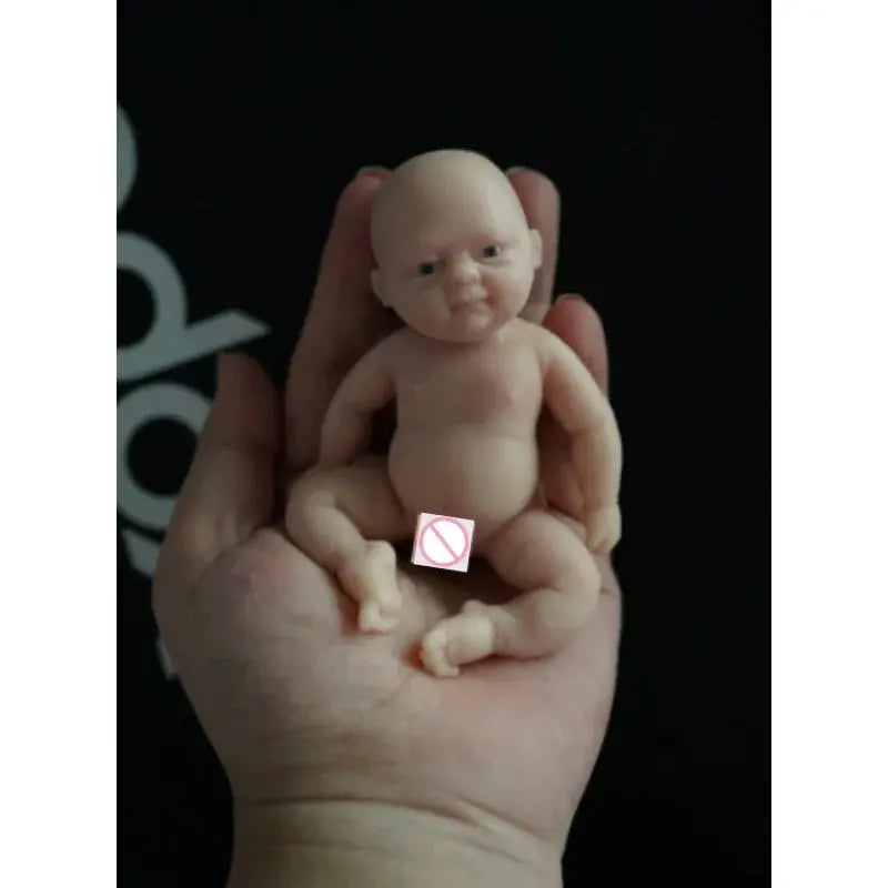 4.5" Micro Preemie Full Body Soft Silicone Baby reborn doll Girl Zoe Lifelike Mini Reborn Doll Surprise Children Anti-Stress lifelikesiliconereborns.com