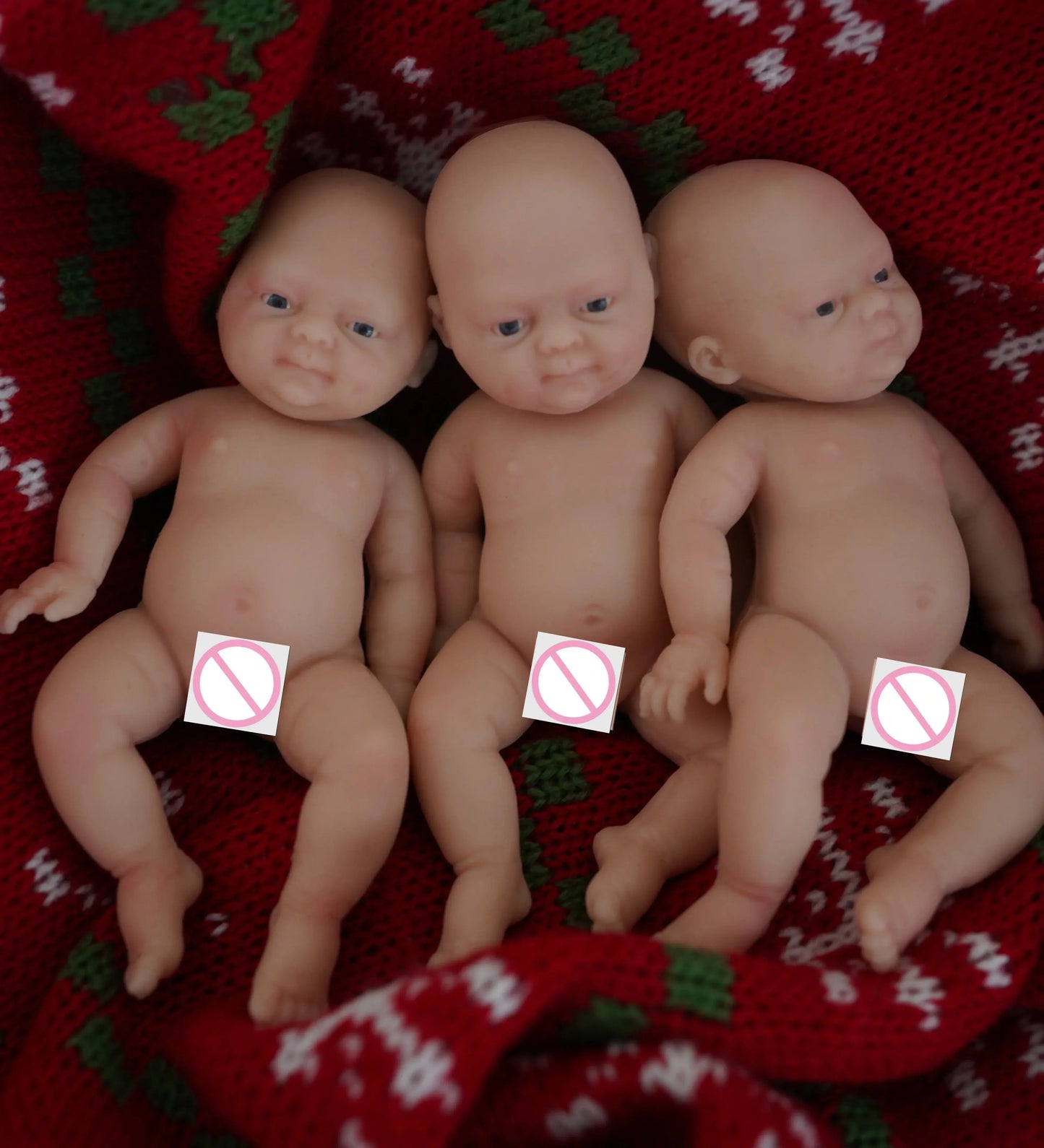 4.5" Micro Preemie Full Body Soft Silicone Baby reborn doll Girl Zoe Lifelike Mini Reborn Doll Surprise Children Anti-Stress lifelikesiliconereborns.com