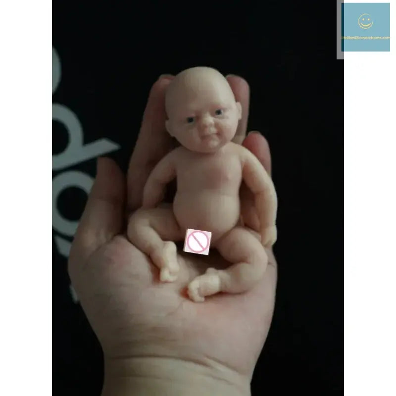 4.5" Micro Preemie Full Body Soft Silicone Baby reborn doll Girl Zoe Lifelike Mini Reborn Doll Surprise Children Anti-Stress lifelikesiliconereborns.com